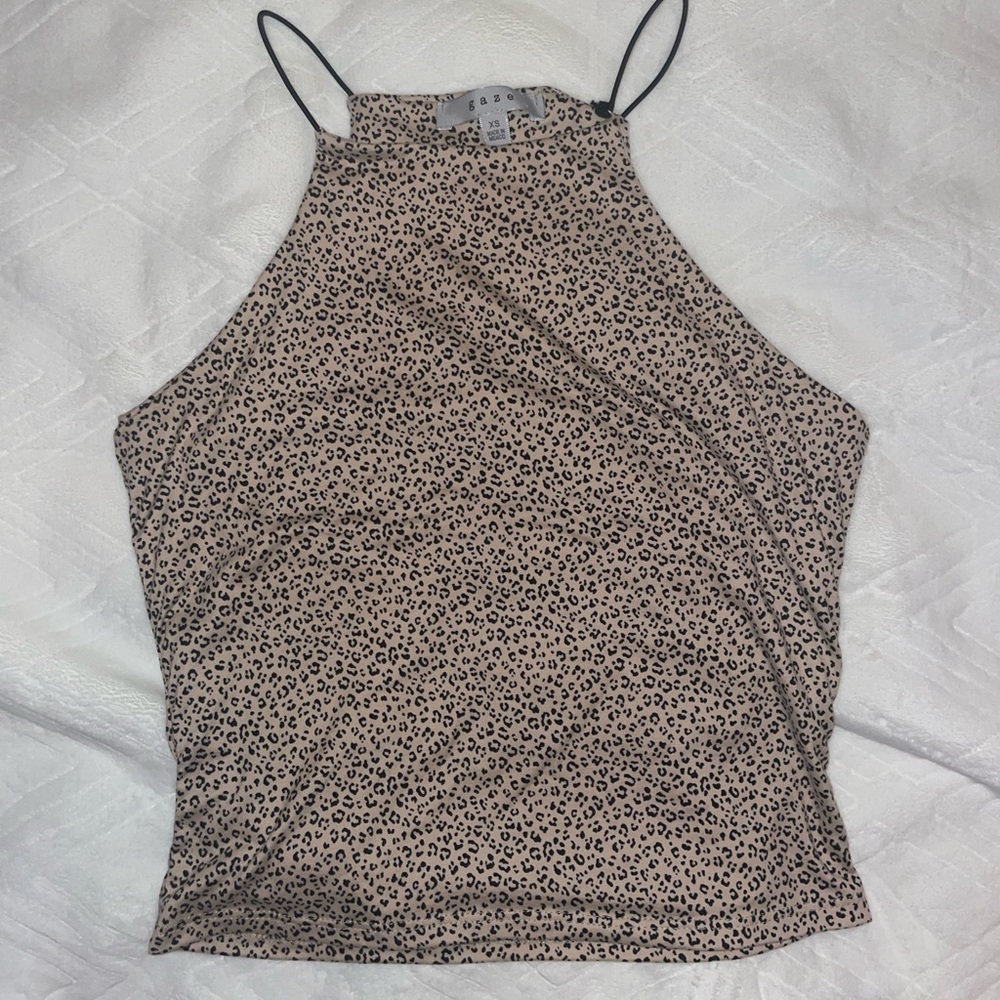 Marshall’s Cheetah Halter Tank Top